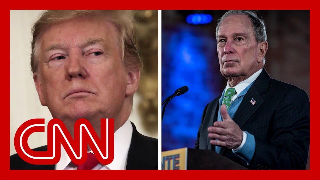 Trump and Bloomberg used to be friends. Now they are waging political war