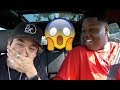 DRIVING WITH BRENNEN TAYLOR (tea was SPILLED)