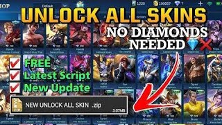 NEW UNLOCKED ALL SKIN IN MOBILE LEGENDS 2021 /NO BAN /NO DETECT/NO EROR screenshot 4