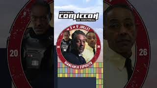 Jaz Sinclair, Giancarlo Esposito & Diana Lee Inosanto au #montrealcomiccon26!