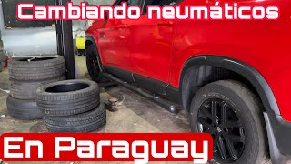 NEUMÁTICOS en Paraguay y compras en Cellshopp ciudad del este BARATO ruedas de pick UP