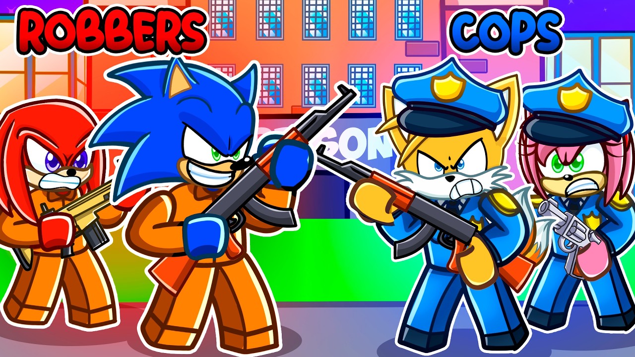 Cops vs Robbers in Roblox!