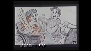The Litttle Mermaid | Tour of the Kingdom (Story Reel/Pencil Tests)