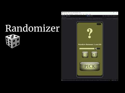 Randomizer App Demo