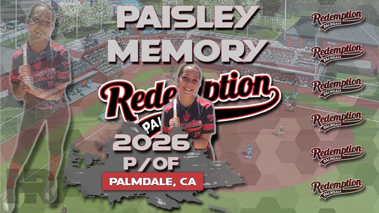 2026 Paisley Memory 🥎 Pitcher and Outfielder, Softball Recruiting