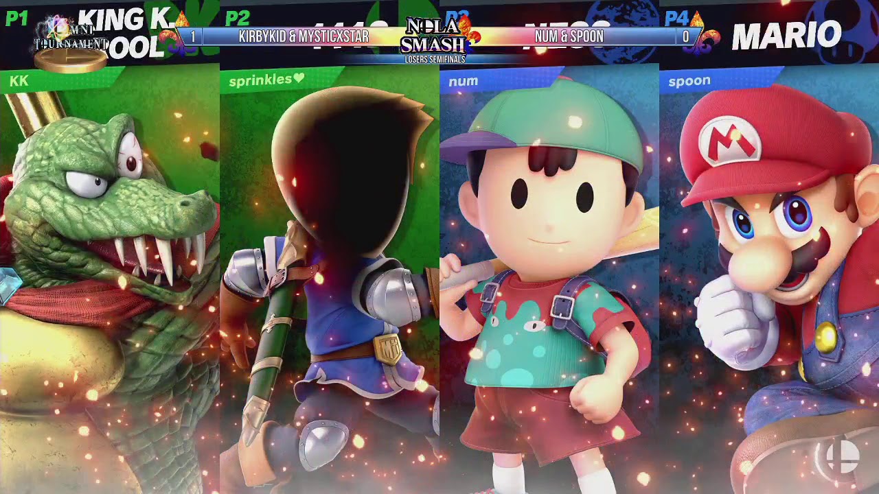 NOLA Smash Monthly 52 Doubles Losers Semifinals KirbyKid nola-smash-monthly-52-doubles-losers-semifinals-kirbykid
