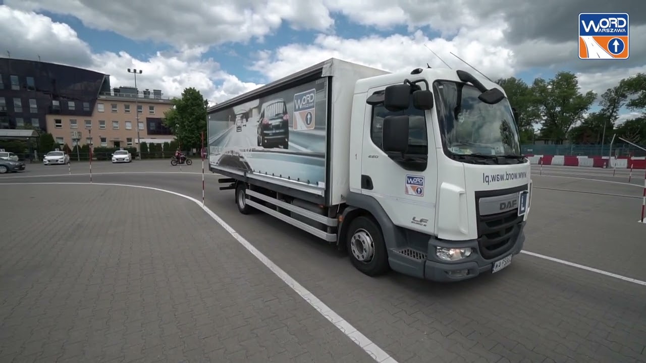 WORD C - Ruszenie oraz jazda pasem ruchu do przodu i do tyłu