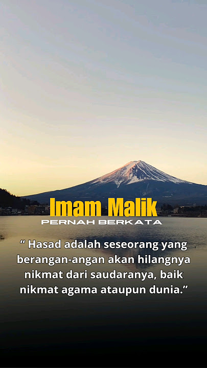 apa itu hasad #imammaliktentanghasad  #katakatamotivasi #katamotivasiislam