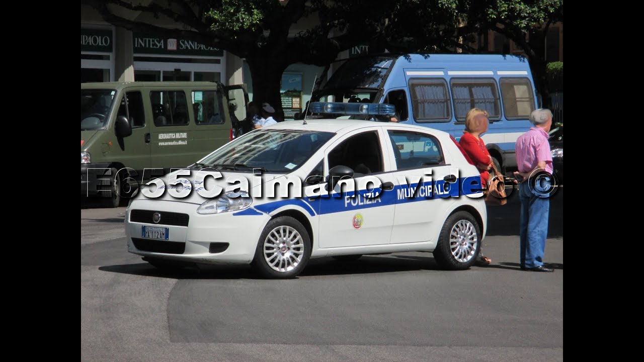 [Sirena Polizia] 11x Polizia Municipale in Sirena-Emergenza! / 11x Municipal Police in Emergency