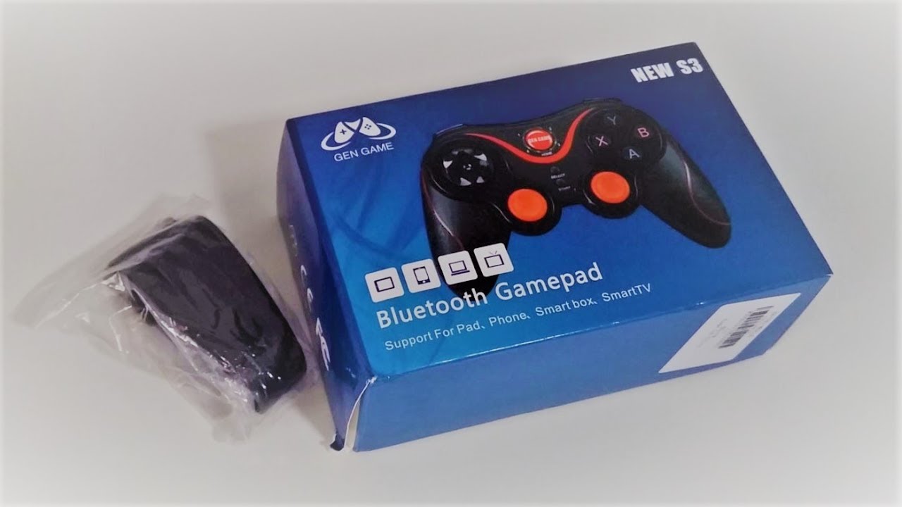 UNBOXING S3 Bluetooth Gamepad for Android Smartphone TV Box - YouTube