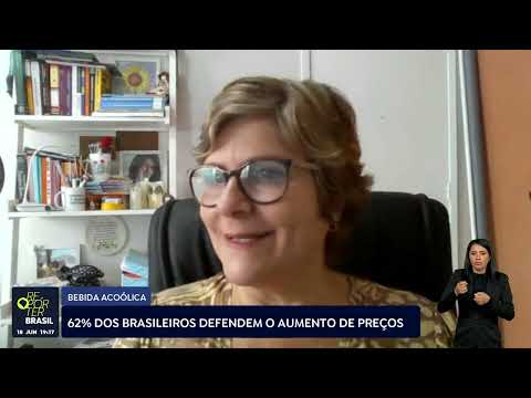 62% dos brasileiros defendem o aumento de preços de bebidas alcoólicas