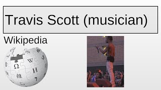 Travis Scott (musician) | Wikipedia