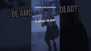 Song - Immortality 🖤#gothicmetal #numetalcore #creepymetal #darkmetalcore
