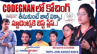 Job Guaranteed After Codegnan Coaching – Real Student Feedback! || Top Training Platform || SumanTV