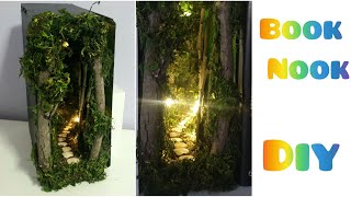 DIY/MAGICAL FOREST BOOK NOOK/ENCHANTED FOREST DIORAMA