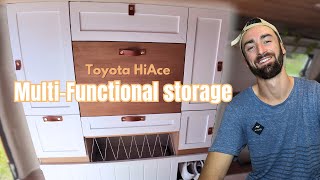 Hiace Storage Cabinet for pull-out bed - Complete walkthrough by Jake Edmunds 824 views 3 weeks ago 11 minutes, 24 seconds