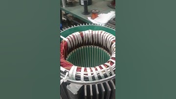 REWIND THREE PHASE STATOR 480V
