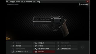 New Chiappa Rhino 50DS revolver .357 Mag animations #shorts #tarkov New Chiappa Rhino 50DS revolver .357 Mag animations #shorts #tarkov