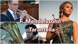 Mendelssohn - Tarantella (Songs without Words) - Brass Quintet Sheet Music