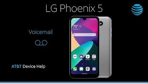 Learn how to Access Voicemail on your LG Phoenix 5 | AT&T Wireless