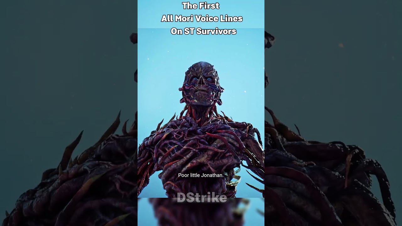 Vecna "The First" All Mori Voice Lines On Stranger Thing Survivors!