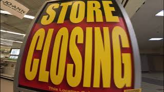 STORE CLOSING!!! FINAL DAYS!!! Joann Fabrics.  Peru IL