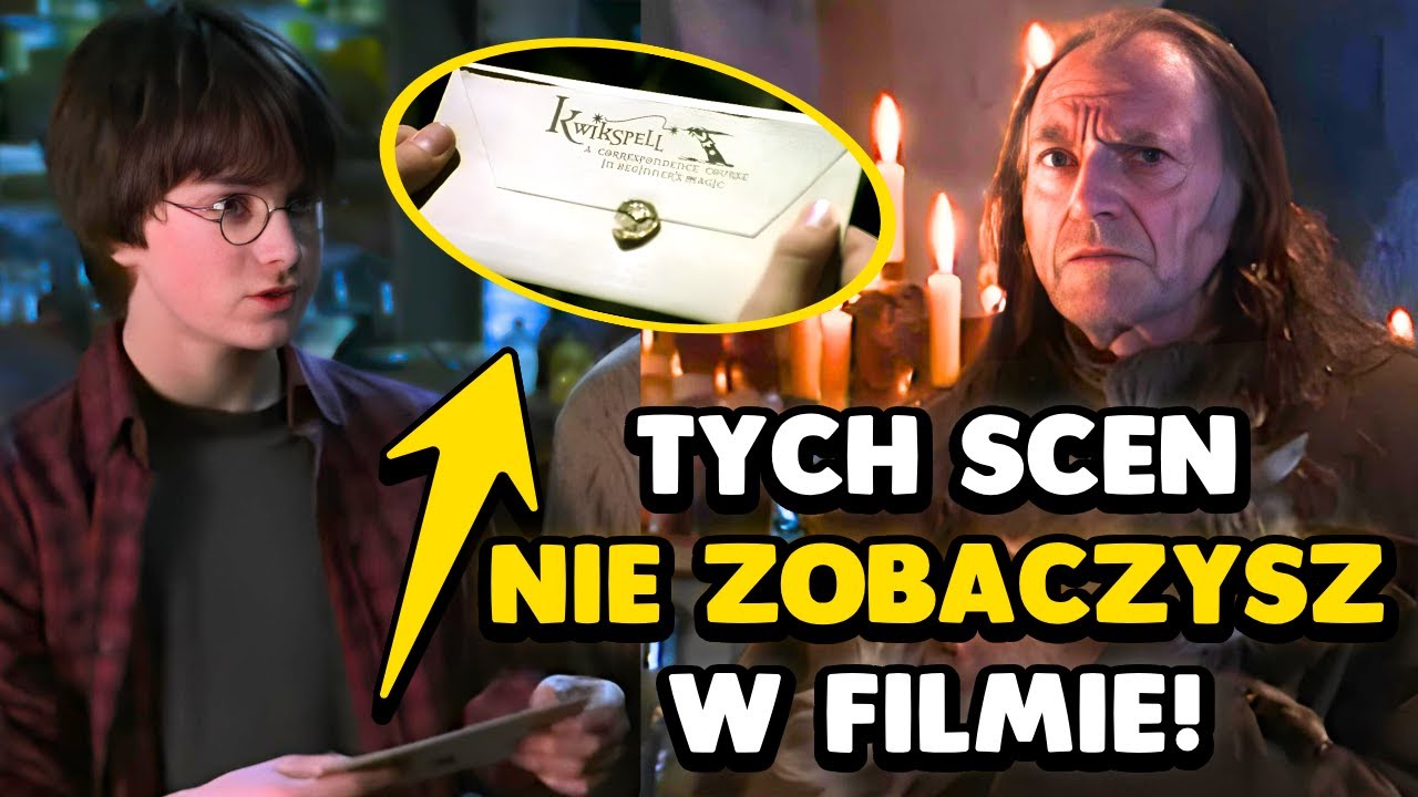 USUNIĘTE SCENY Z HARRY'EGO POTTERA! | Komnata Tajemnic [PL] #