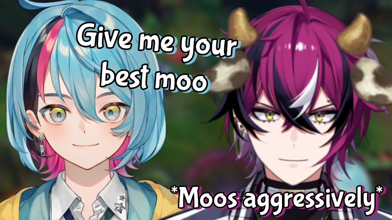 Kyo makes Doppio turn into a cow「Nijisanji EN - Doppio Dropscythe | Kyo Kaneko」