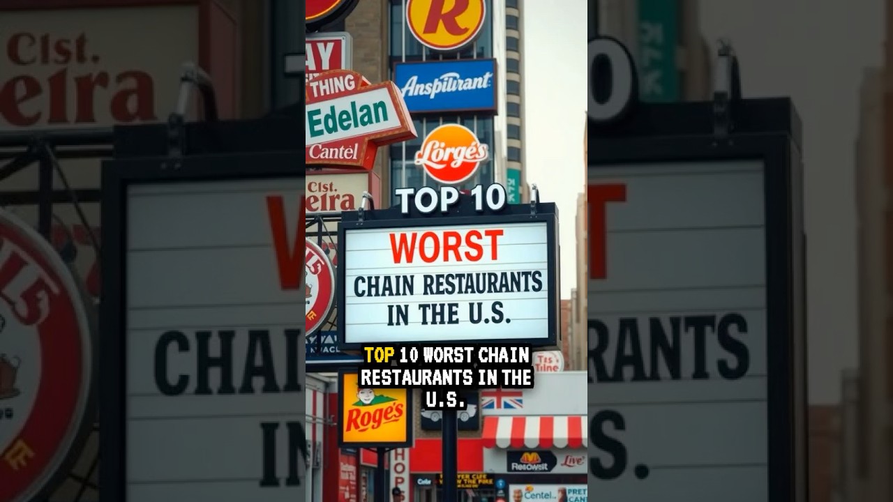 Top 10 Worst Chain Restaurants in the U.S.