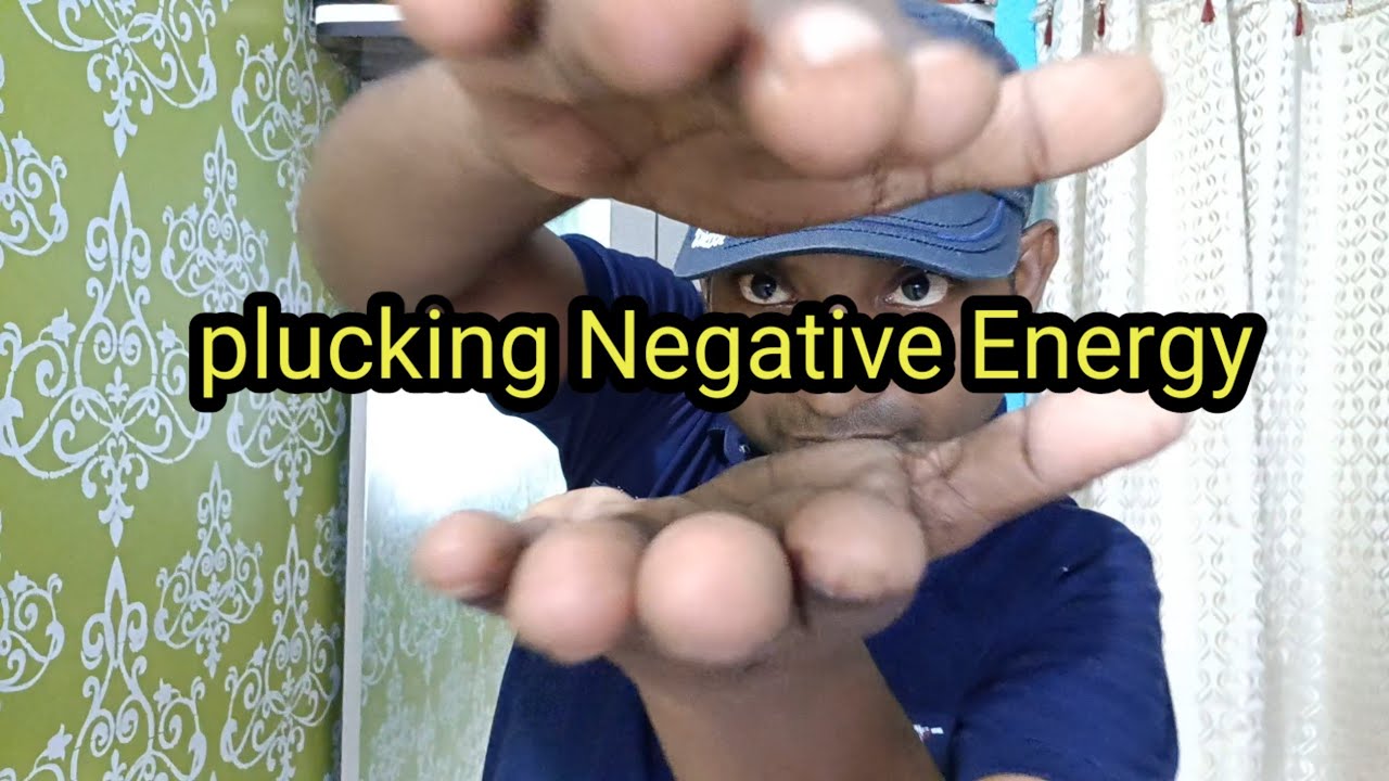 ASMR Plucking Your Negative Energy