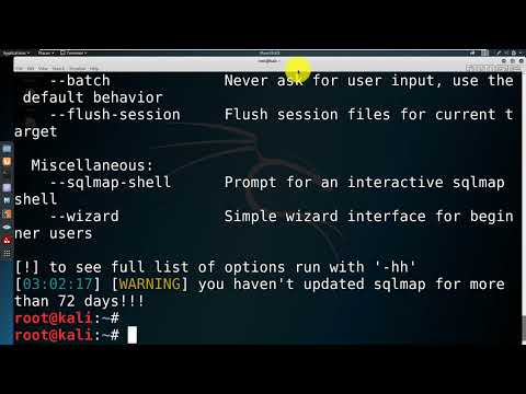 3 5 Kali Linux Sqlmap探测扫描漏洞