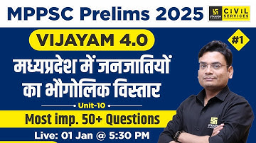 MP GK for MPPSC Prelims 2025 | Tribes Of MP | Tribal expansion in Madhya Pradesh | By Pradeep Sir
