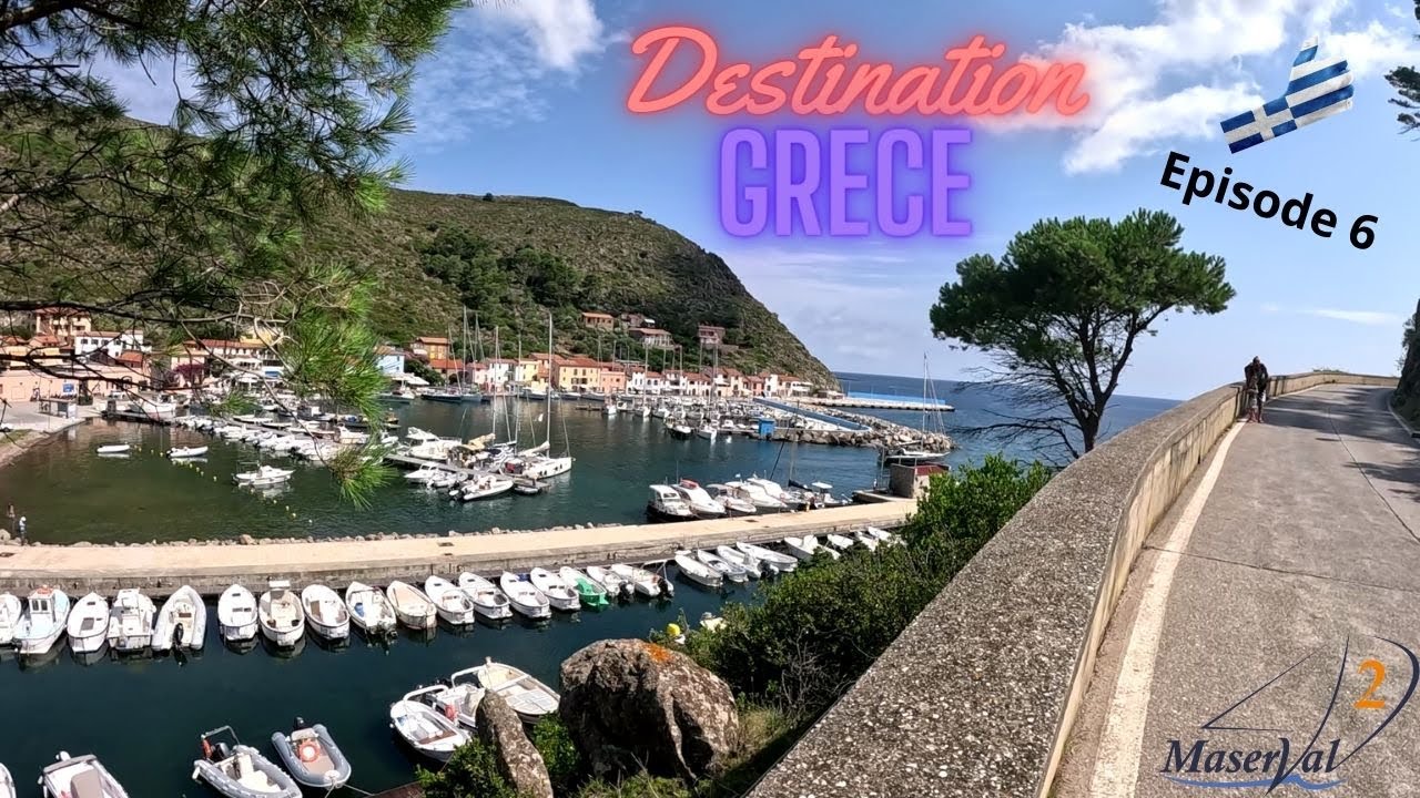 ⁣Destination Grèce (Ep6) - Macinaggio / ile Toscane de Capraia