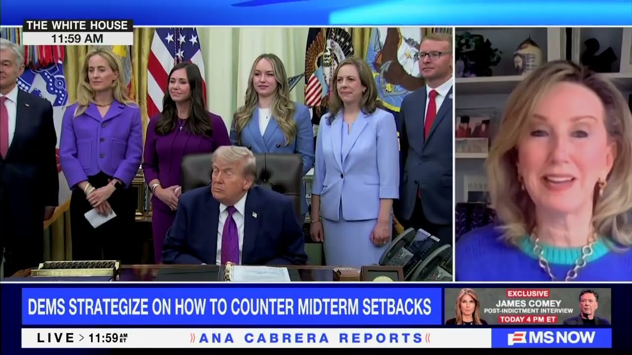 ORL Chair and former VA Rep Barbara Comstock Discusses Redistricting on Ana Cabrera Reports