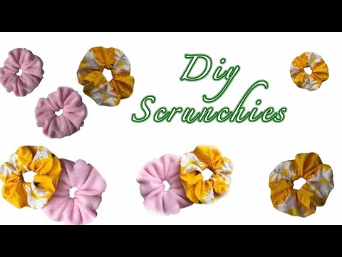 CÁCH LÀM DÂY CỘT TÓC ĐƠN GIẢN, DỄ NHẤT || Diy Scrunchies. Easy craft ideas