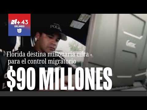 Florida destina $90 millones a equipos para agencias ligadas al control migratorio