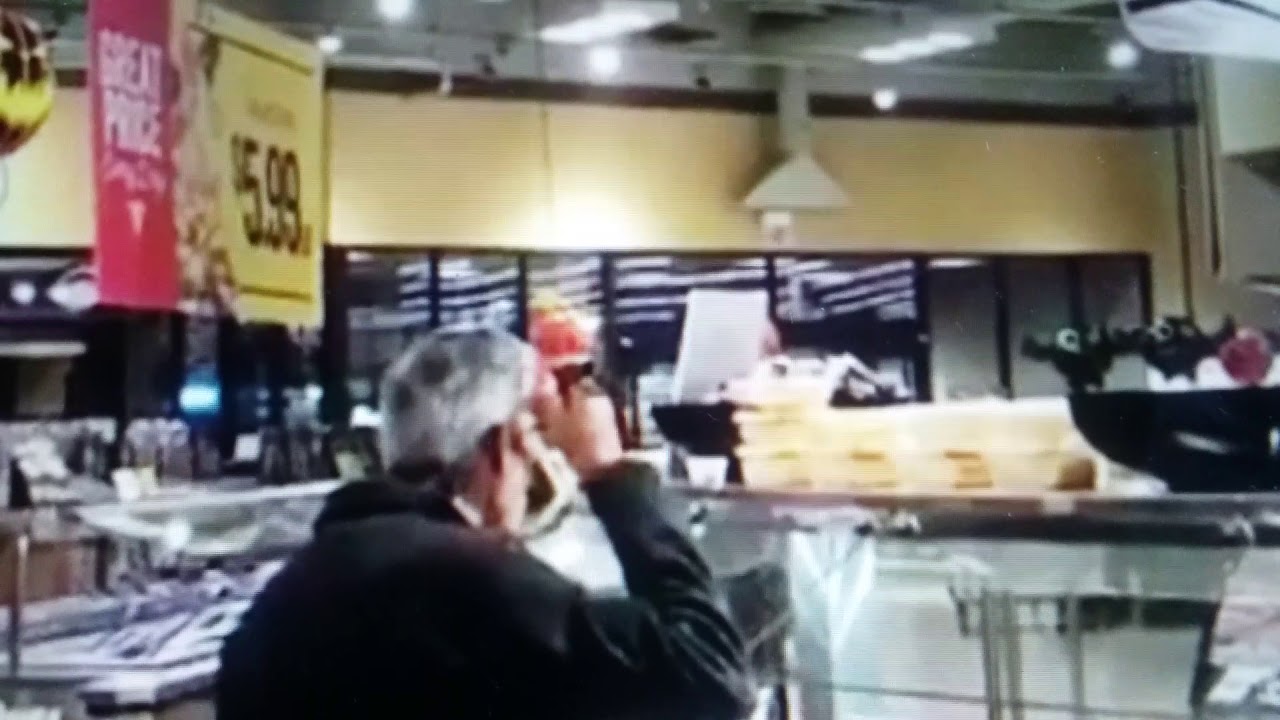 Man Drinks From Ladle At Grocery Store Soup Bar Contaminating It YouTube