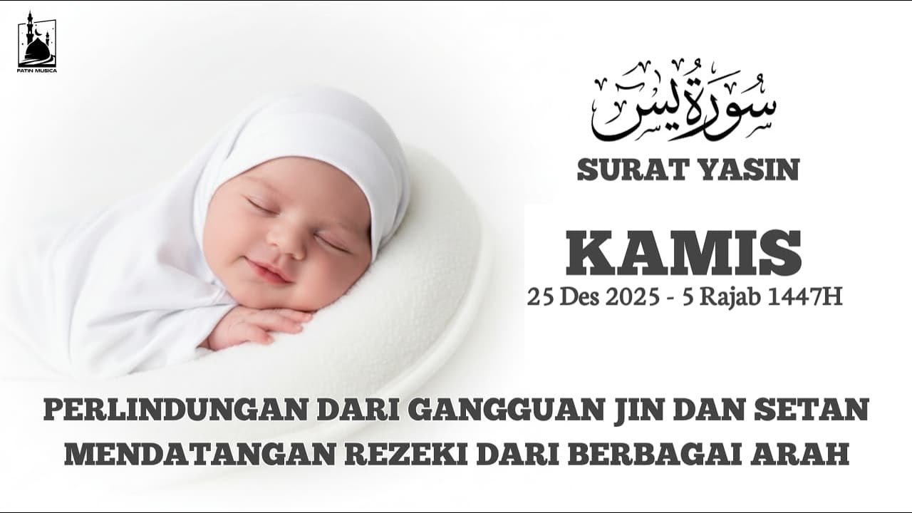 LIVE STREAMING - YASIN - Pengantar dan menemani tidur Bayi
