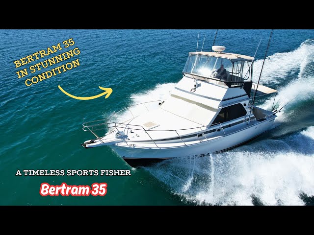 Bertram 35 Flybridge | a timeless sports fishing boat - YouTube Bertram 35 Flybridge | a timeless sports fishing boat - YouTube