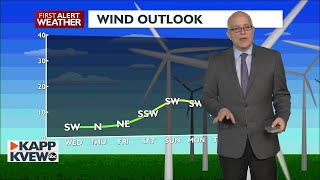 First Alert Forecast - A nice Wednesday is on the way with plenty of sunshine, with warmer temps