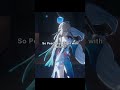 Pearl really fight with a brush😭 #honkaistarrail #hsrshorts