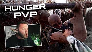 Getting into the most intense PVP fights in HUNGER.. screenshot 5