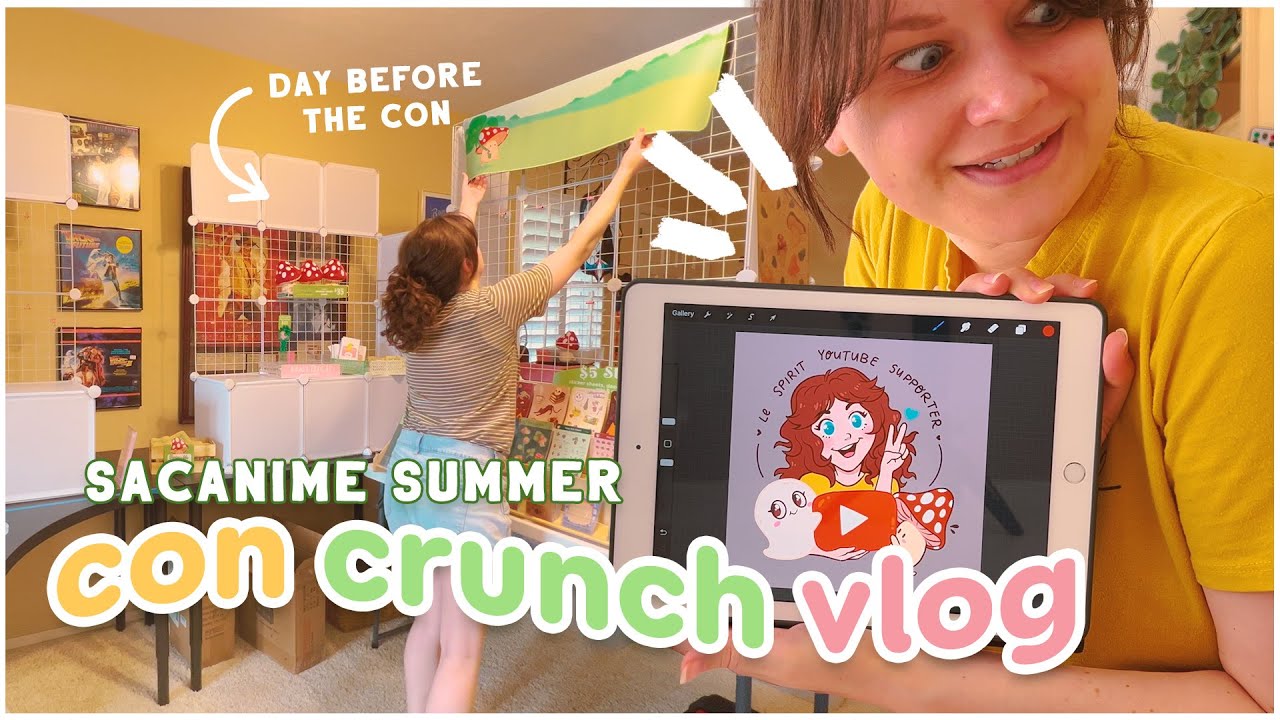 Crunching DAYS Before the Con... [ SacAnime Summer CON CRUNCH VLOG ...