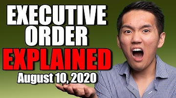 Second Stimulus Check Update:  President Trump Executive Order EXPLAINED