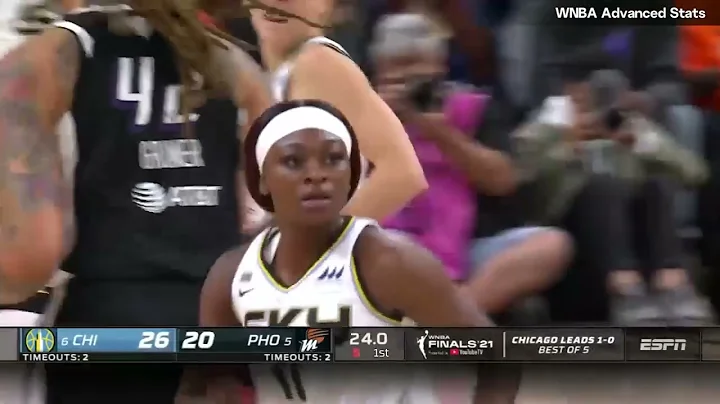 2021 WNBA Playoffs - Dana Evans Buckets