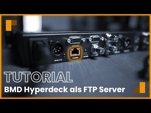 Blackmagic Hyperdeck als FTP Server nutzen! // Tutorial Deutsch 4K