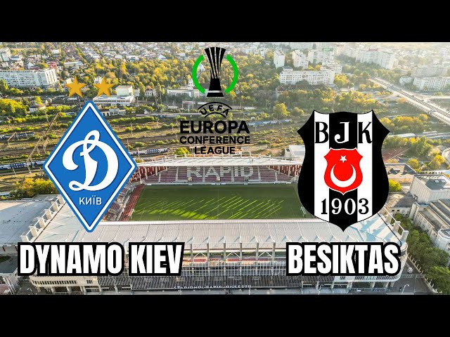 Besiktas vence o Dínamo de Kiev e avança para a fase de grupos da  Conference League; veja outros resultados