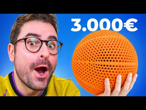 Ho STAMPATO in 3D la PALLA da BASKET senza ARIA! (risparmio 3000€)