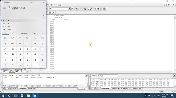 Assembly language program (8051) to implement byte level logical operations.