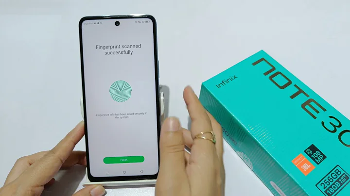 How to set fingerprint lock in infinix note 30 5G | infinix note 30 pro finger print setup